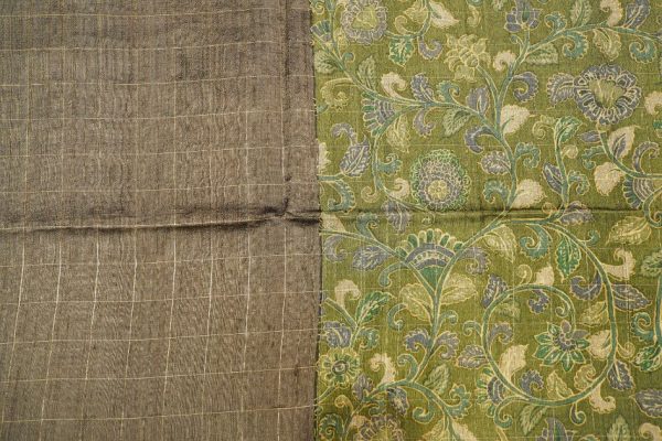 Pure Organza with Tussar Mixed Saree