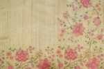 Pure Tussar Saree with Embroidery
