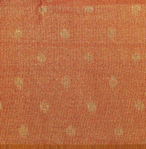 Golden Tissue Saree with Pochampally Zari Design