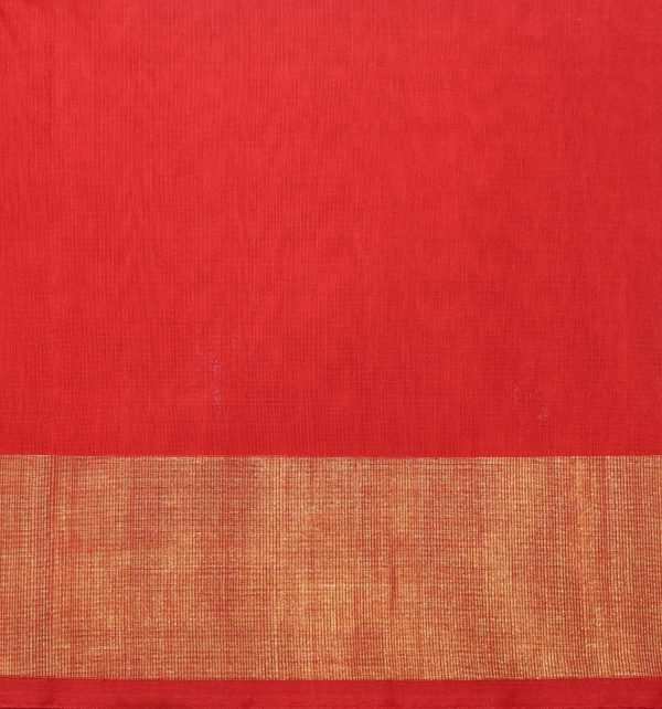 Handloom Pure Pochampally Silk Cotton Saree in Rama Blue