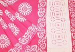 Mulmul Cotton Sarees in Pink