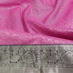 The Singaram Kanchipuram Pink Silk Saree