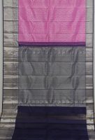 The Singaram Kanchipuram Pink Silk Saree