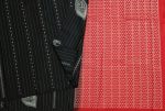 Handloom Pure Soft Silk Saree in Black with Dark Red Pallu