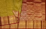 Pavithram Soft Silk Saree Tea Green
