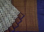 Pure Chanderi Cotton Saree with Geometric Patterns