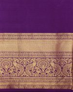 Pavithram Soft Silk Saree Dark Purple
