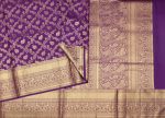 Pavithram Soft Silk Saree Dark Purple
