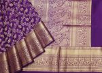Pavithram Soft Silk Saree Dark Purple