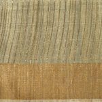 Pure Tussar Silk Saree with Kalamkari Prints & Zari Border