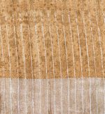 Mustard Pure Tussar Silk Saree with Silver Zari Border