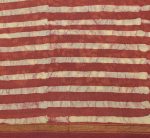 Burgundy Brown Pure Chanderi Cotton Saree with Batik