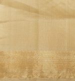 Handloom Yellow Soft Silk Saree with Golden Zari Buttas