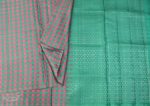 Handloom Pure Soft Silk Saree with Checks