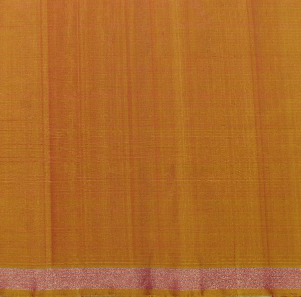 Handloom Pure Soft Silk Saree in Rani Pink with Zari Elephant and Peacock Motifs