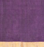 Handloom Pure Silk Cotton Saree in Dark Green with Golden Tissue Border