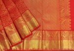 Kanchivaram Bridal Saree in Red Shades