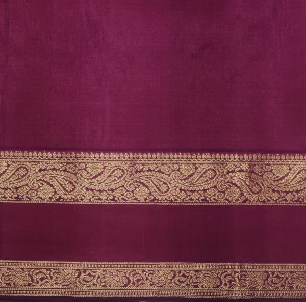 Pure Handloom Coral Orange Soft Silk Saree with Retta Pet Border