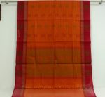 Pure Handloom Kovai Cotton Saree With Contrast Border
