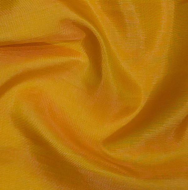 Handloom Soft Silk Saree Dual Yellow Shades