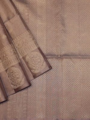 Handloom Pure Soft Silk Saree Rose Mauve