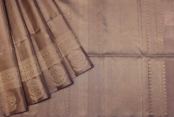 Handloom Pure Soft Silk Saree Rose Mauve