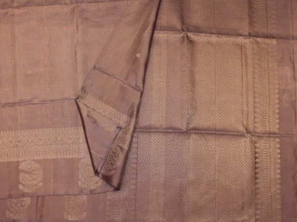 Handloom Pure Soft Silk Saree Rose Mauve