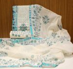 Sky Blue Cotton Salwar Material