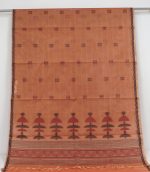 Handloom Kovai Cotton Saree Pastel Orange