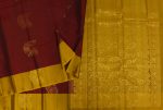 Pavithram Soft Silk Saree in Deep Maroon Shades