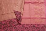 Onion Pink Handloom Soft Silk Saree