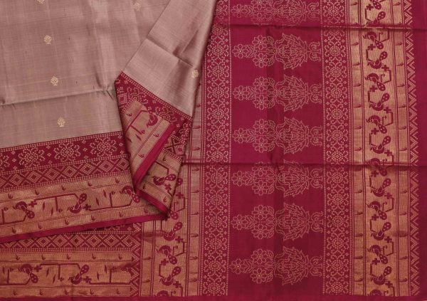Dual Onion Pink Soft Silk Saree