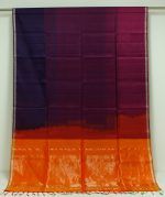 Magenta Pink Soft Silk Saree with Mini Checks