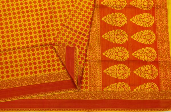 Handloom Soft Silk Saree with Threadwork