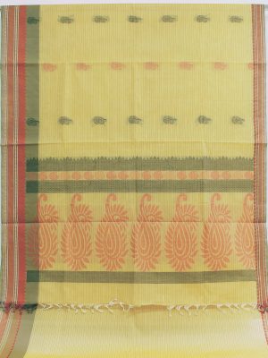 Light Yellow Kovai Cotton Saree