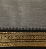 Grey Kanchi Chettinad Cotton Saree