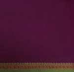 Handloom Pure Kovai Cotton Saree Purple