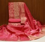 Rani Pink Tissue Salwar Material
