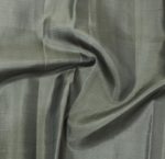 Handloom Pure Soft Silk Saree In Silver Grey