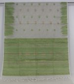 Kovai Cotton Saree In Off-White Shades With Thread Work