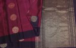 Pavithram Soft Silk Saree In Dark Magenta