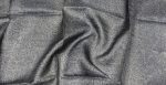Pure Tussar Silk Saree In Davy GreyWith Golden Zari Border