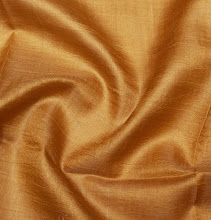 Pure Tussar Silk Saree In Camel Orange