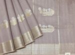 Kota Linen Saree In Pastel Purple