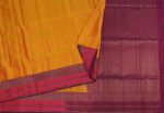 Handloom Pure Soft Silk Saree In Sun Shade Yellow