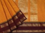 Golden Yellow Chettinad Cotton Saree