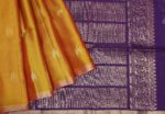 Mustard Yellow Pure Soft Silk Saree