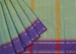 Dual Tone Green Chettinad Cotton Saree