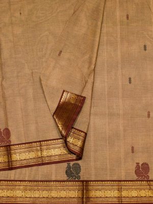 brown chettinad cotton 02