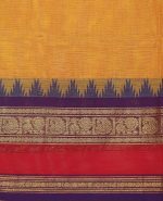 Chettinad Kanchi Cotton In Retta Pet Border With Mango Mofits